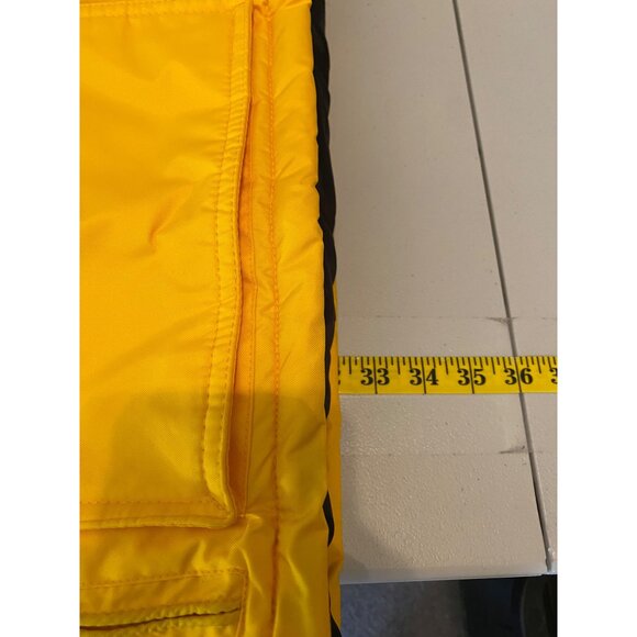 Freeze Defense Mens 3-In-1 Winter Coat Yellow & Black Nylon Polyester Hood 2XL - Picture 10 of 14